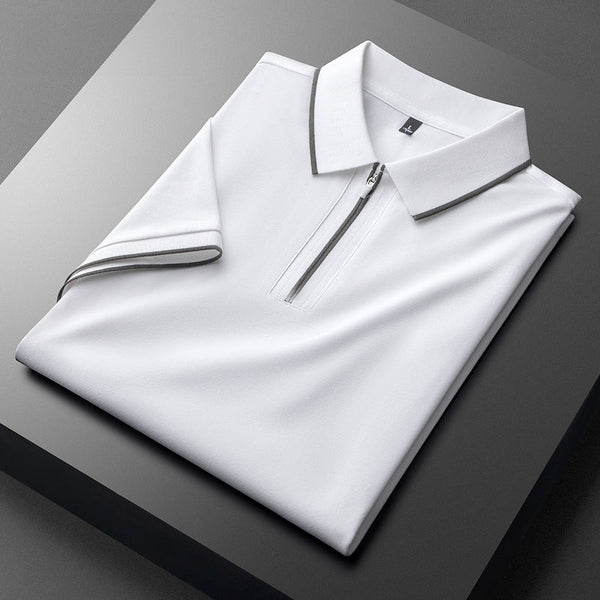 Camisa pólo de algodão elegante